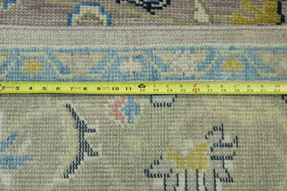 Oushak Colorful Zigler Wool Hand knotted Rug 9x12 - w20198