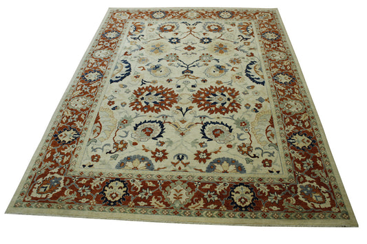 Tribal Fine Sherapi Wool Hand knotted Rug 9x12 - b-113