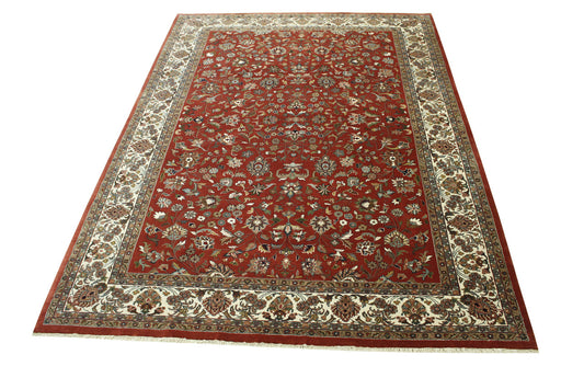 Traditional Fine Herati Wool Hand knotted Rug 9x12 - w20036