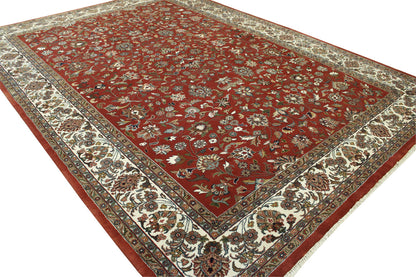Traditional Fine Herati Wool Hand knotted Rug 9x12 - w20036