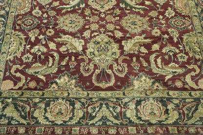 Traditional Fine Mashad Wool Hand knotted Rug 9x12 - w20033