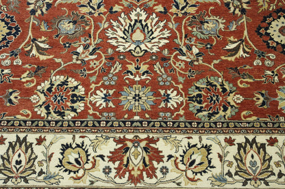 Traditional Fine Haji Jalili Wool Hand knotted Rug 9x12 - w20203