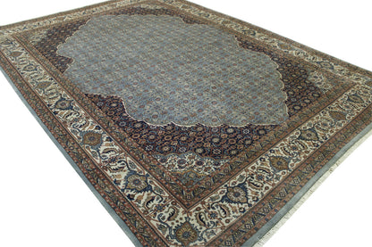 Traditional Fine Mir Wool Hand knotted Rug 9x12 - w20031