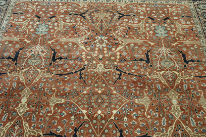 Traditional Fine Haji Jalili Wool Hand knotted Rug 9x12 - w20202