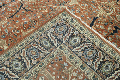 Traditional Fine Haji Jalili Wool Hand knotted Rug 9x12 - w20202