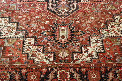 Tribal Antique Sherapi Wool Hand knotted Rug 9x12 - con-holmes