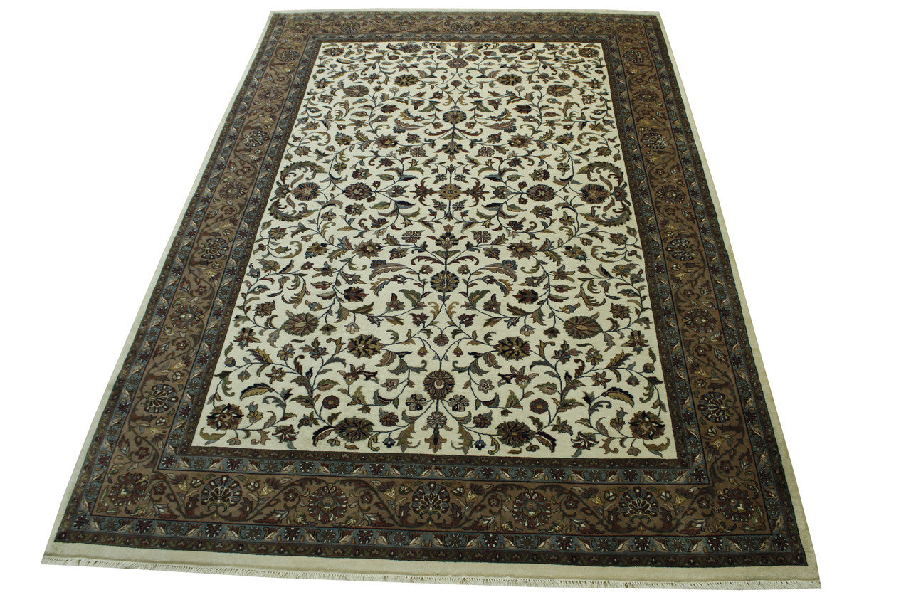 Traditional Fine Herati Wool Hand knotted Rug 9x12 - w20035