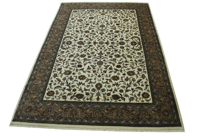 Traditional Fine Herati Wool Hand knotted Rug 9x12 - w20035