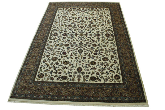 Traditional Fine Herati Wool Hand knotted Rug 9x12 - w20035