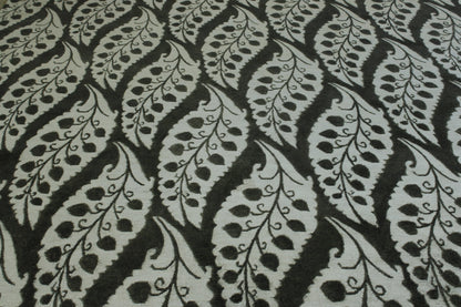 Modern Ikat Design Wool/silk Hand knotted Rug 9x12 - w2004
