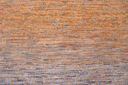 Modern Grass Design Wool Hand knotted Rug 9x12 - w20174