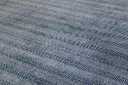 Modern Grass Design Wool Hand knotted Rug 9x12 - w2133