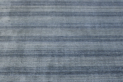 Modern Grass Design Wool Hand knotted Rug 9x12 - w2133