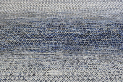 Modern Grass Design Wool Hand knotted Rug 9x12 - w20173