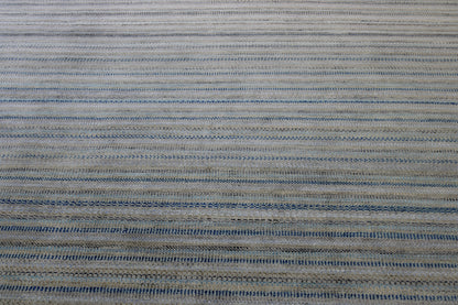 Modern Grass Design Wool Hand knotted Rug 9x12 - w2089