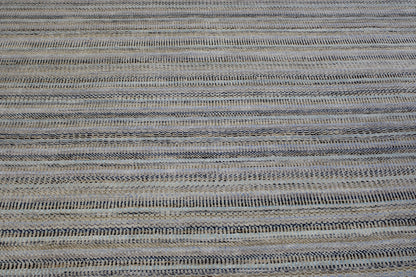 Modern Grass Design Wool Hand knotted Rug 9x12 - w2089