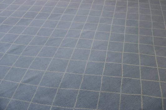 Modern Morrocan Diamond Design Wool Hand knotted Rug 9x12 - w2286