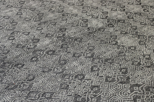 Transitional Flatweave Sumack Wool Hand knotted Rug 9x12 - w2277