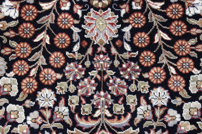 Traditional Fine Herakee Wool/Silk Hand Knotted Rug 2.8x12.1 -w20226