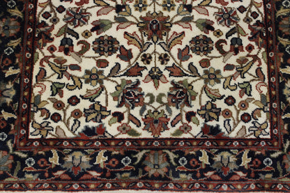 Traditional Fine Mashada Wool Hand Knotted Rug 2.10x11.5 -w20026