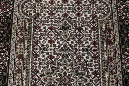 Traditional Mir Design Wool Hand Knotted Rug 2.8x11.10 -w2361