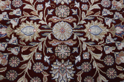 Traditional Fine Herakee Wool/Silk Hand Knotted Rug 2.8x12.1 -w20228
