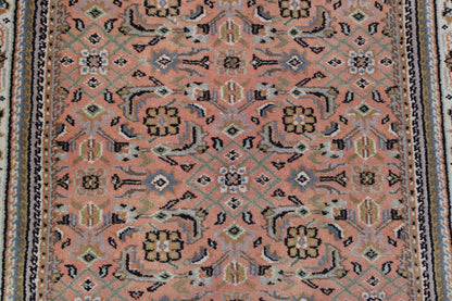 Traditional Fine Mashada Wool Hand Knotted Rug 2.11x12.8 -w20030