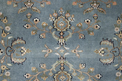 Traditional Fine Sharukh Design Wool Hand Knotted Rug 2.9x10.9 -w20011