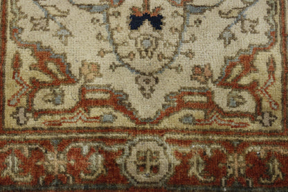 Tribal Antiquty Sherapi Wool Hand Knotted Rug 2x4 - w20080