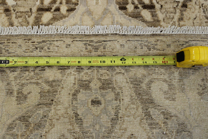 Oushak Whitewash Chobie Wool Hand Knotted 2.0x5.11 -w2096
