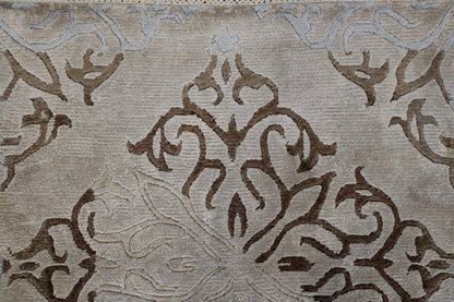 Modern Abusson Wool Hand Knotted Rug 3x5 - w2217