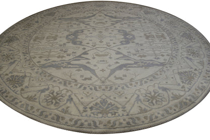 Oushak Indo Zigler Wool Hand Knotted Rug 10.0x10.0  -w20336