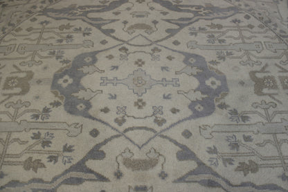 Oushak Indo Zigler Wool Hand Knotted Rug 10.0x10.0  -w20336