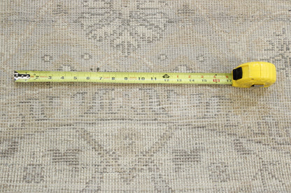 Oushak Indo Zigler Wool Hand Knotted Rug 7.9x7.9  -w20338