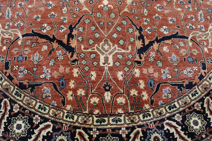 Tribal Fine Sherapi Wool Hand Knotted Rug 7.9x7.9  -w20213