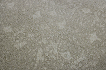 Transitional Indo Haji Jalili Wool/silk Hand Knotted Rug 6.1x6.1  -w20059