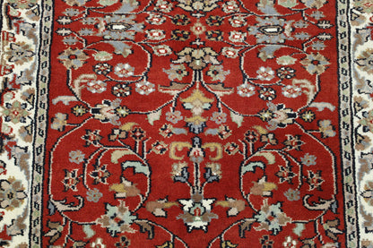 Traditional Fine Herati Wool Hand Knotted Rug 2.9x10.0 -w20004