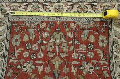 Traditional Fine Herati Wool Hand Knotted Rug 2.9x10.0 -w20004