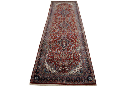 Traditional Fine Tabriz Wool Hand Knotted Rug 2.10x9.7 -w20010