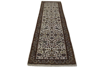 Traditional Fine Herati Wool Hand Knotted Rug 2.10x9.10 -w20001