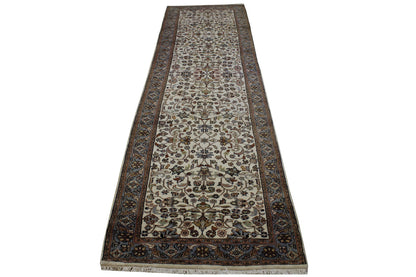 Traditional Fine Herati Wool Hand Knotted Rug 2.9x9.11 -w20005