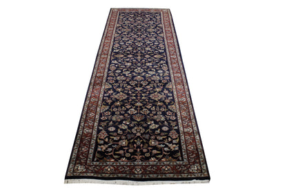 Traditional Fine Heraki Wool Hand Knotted Rug 2.11x9.3 -w20024