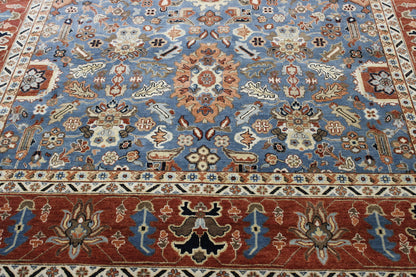 Traditional Fine Sherapi Wool Hand Knotted Rug 8x10 -w20209