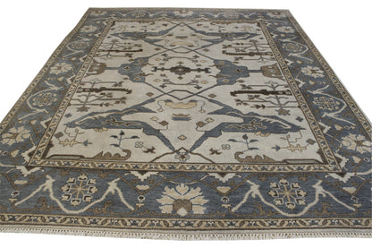 Oushak Zigler Wool Hand Knotted Rug 8x10 -w20332