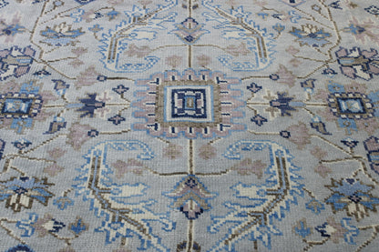 Oushak Colorful Zigler Wool Hand Knotted Rug 8x10 -w20193