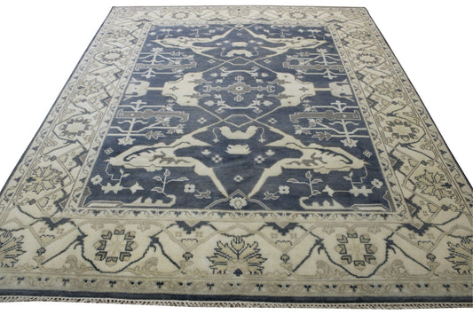 Oushak Zigler Wool Hand Knotted Rug 8x10 -w20350