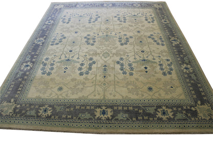 Traditional Chobie Wool Hand Knotted Rug 8x10 -w3109