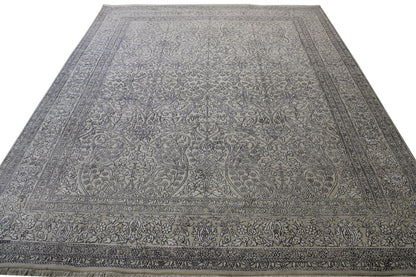 Traditional Haji Jalili Wool/silk Hand Knotted Rug 8x10 -w20068