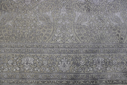 Traditional Haji Jalili Wool/silk Hand Knotted Rug 8x10 -w20068