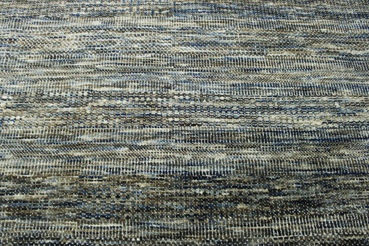 Modern Grass Design Wool Hand Knotted Rug 8x10 -w2148